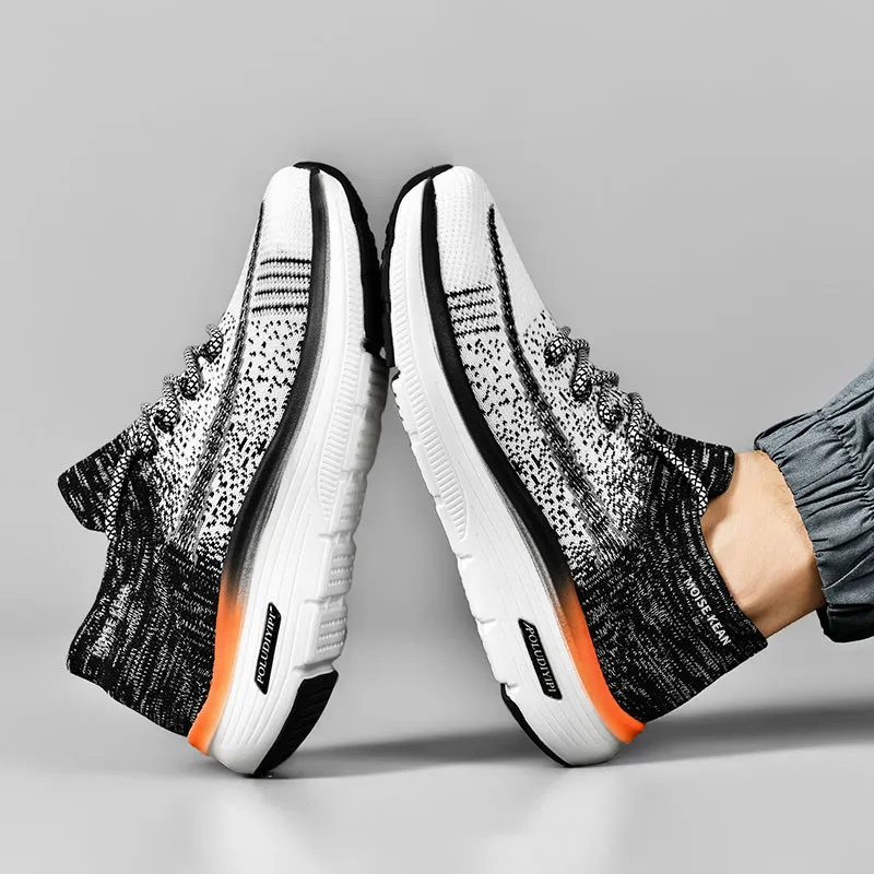 MOISE KEAN Breathable Low-Top Running Shoes Unisex-1
