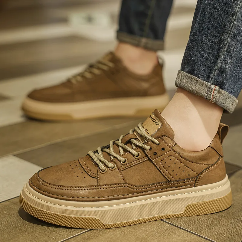 MOISE KEAN Warm Slip-Resistant Cushioning Wear-Resistant Low-Top Skateboard Shoes Men's-11