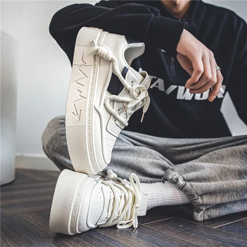 MOISE KEAN Coverage Warm And Wear-Resistant Low-Top Skateboard Shoes Men's-9