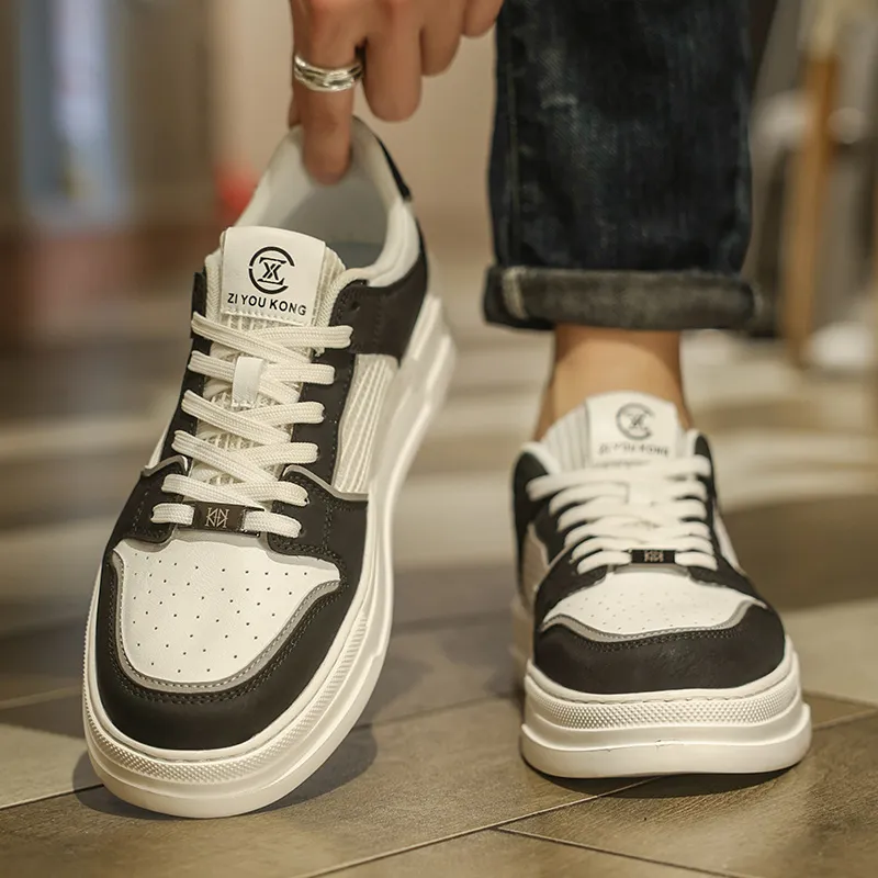 MOISE KEAN Breathable Low-Top Skateboard Shoes Men's-3