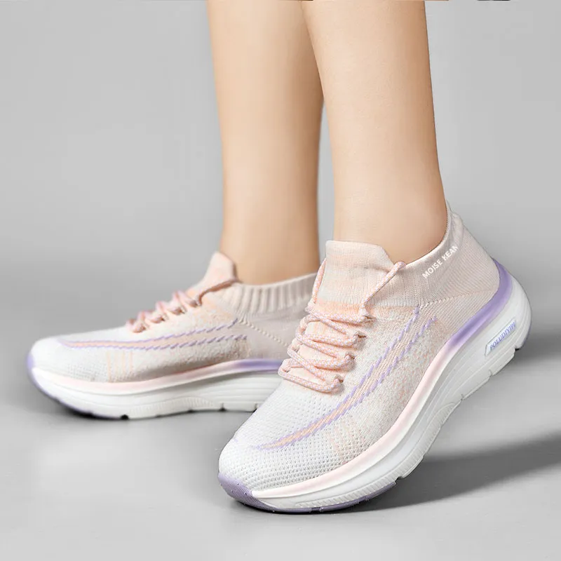 MOISE KEAN Breathable Low-Top Running Shoes Unisex-9