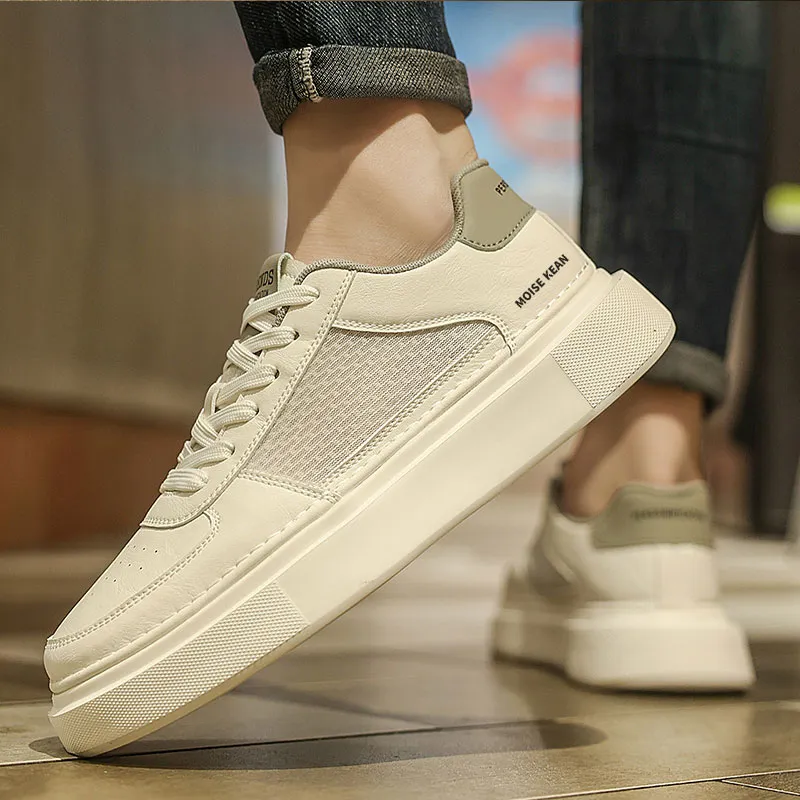 MOISE KEAN Breathable Low-Top Skateboard Shoes Men's-5