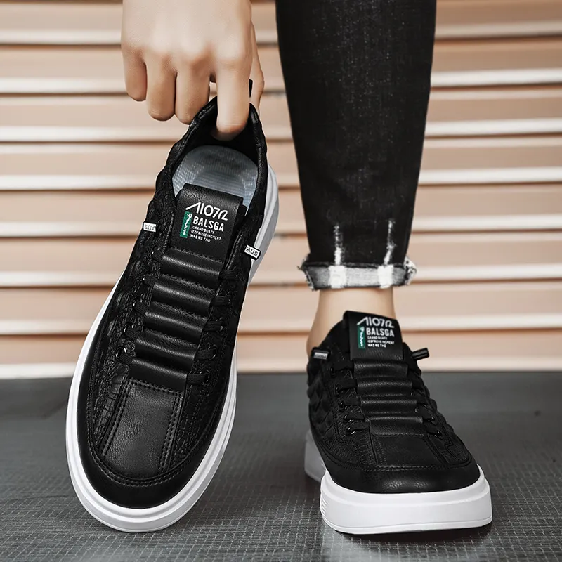 MOISE KEAN Breathable Low-Top Skateboard Shoes Men's-31