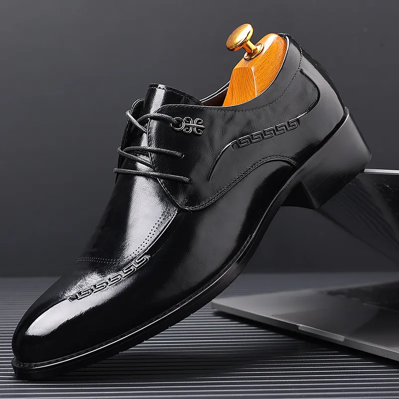 ZUWUDONG Dress Shoes Men's Black-8