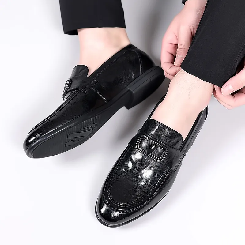 ZUWUDONG Loafers Men Black-7