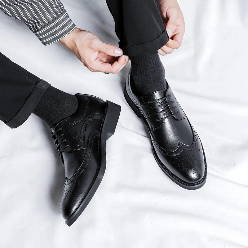ZUWUDONG Dress Shoes Men's Black-2