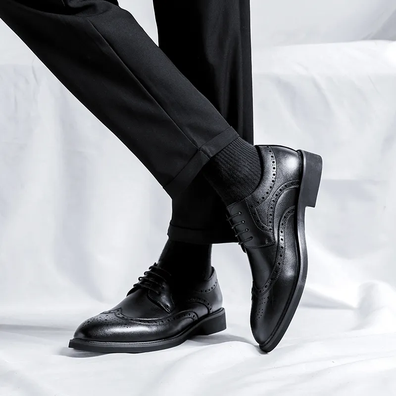 ZUWUDONG Dress Shoes Men's Black-3