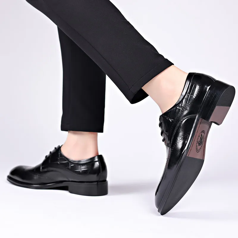 ZUWUDONG Dress Shoes Men's Black-7