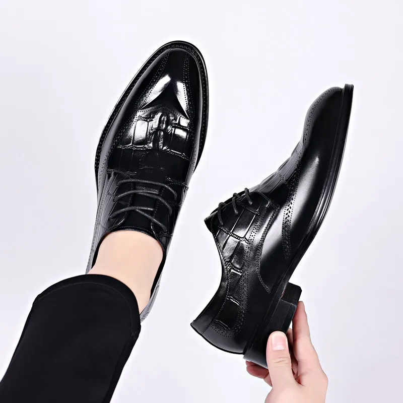 ZUWUDONG Dress Shoes Men's Black-9