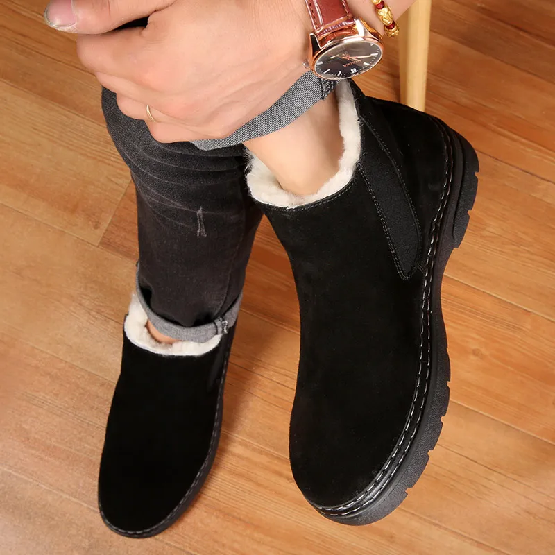 ZUWUDONG Short Chelsea Boots Men's-7