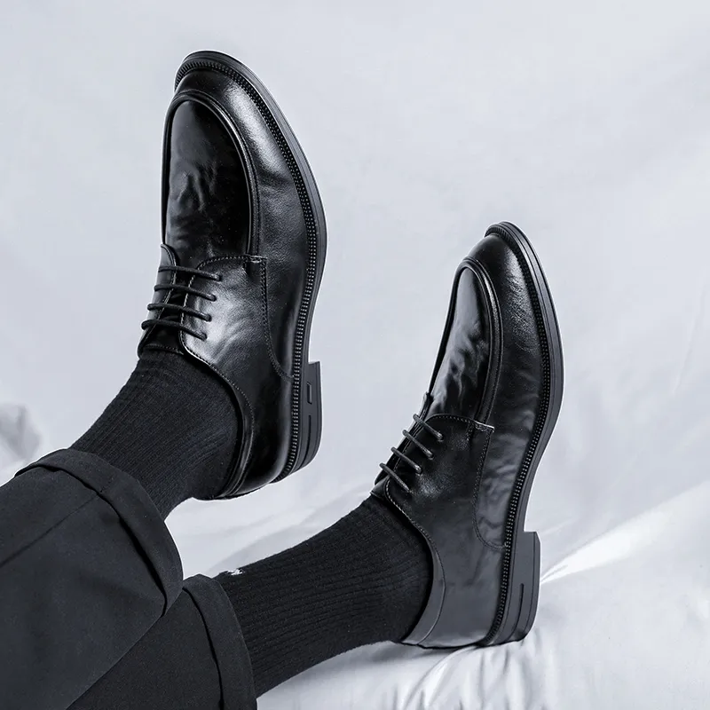 ZUWUDONG Dress Shoes Men's Black-7
