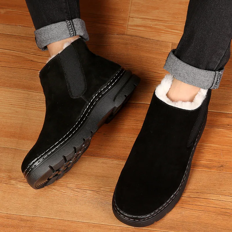 ZUWUDONG Short Chelsea Boots Men's-6