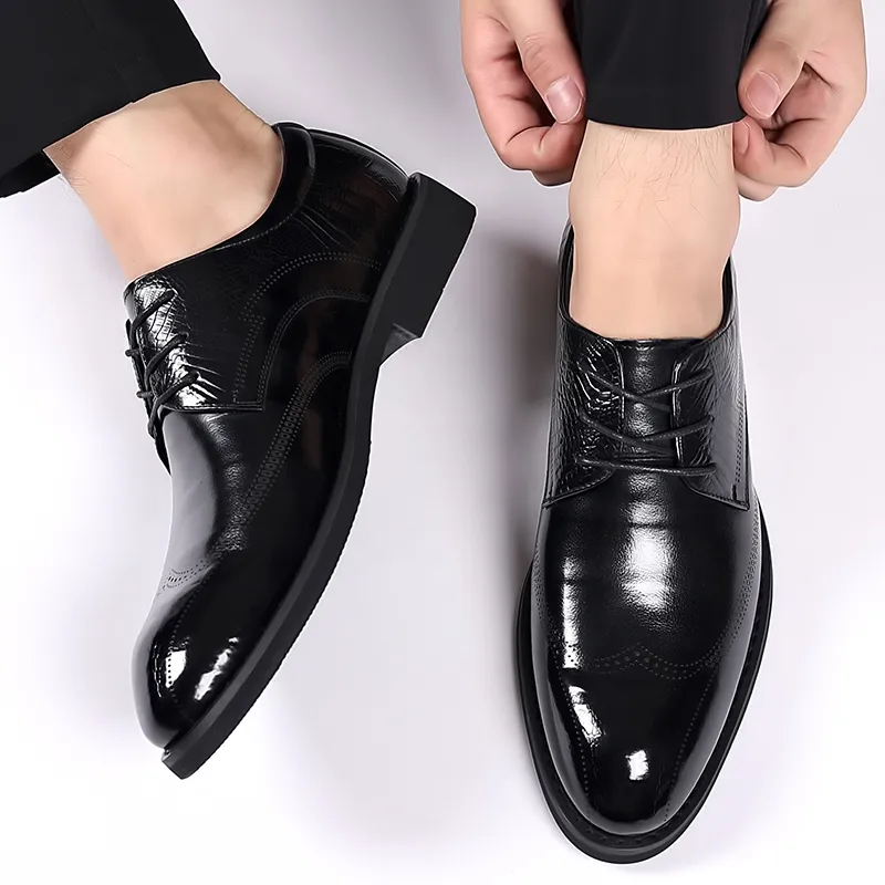 ZUWUDONG Dress Shoes Men's Black-6