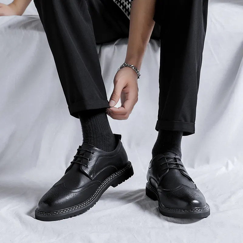 ZUWUDONG Dress Shoes Men's Black-11
