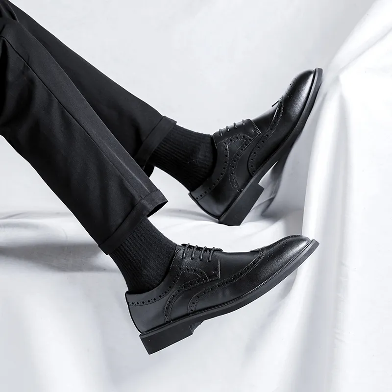 ZUWUDONG Dress Shoes Men's Black-7