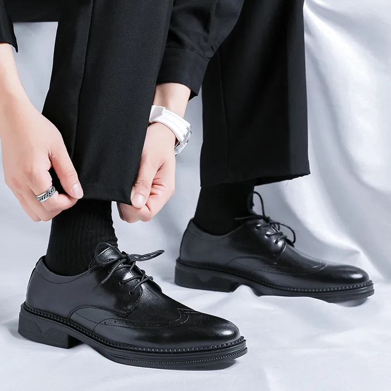 ZUWUDONG Dress Shoes Men's Black-8