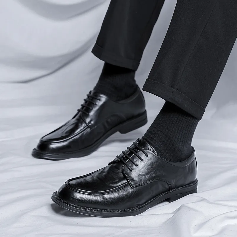 ZUWUDONG Dress Shoes Men's Black-6
