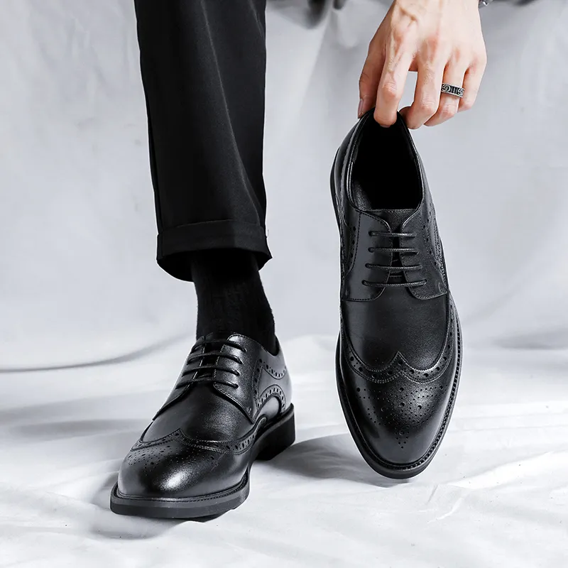 ZUWUDONG Dress Shoes Men's Black-9