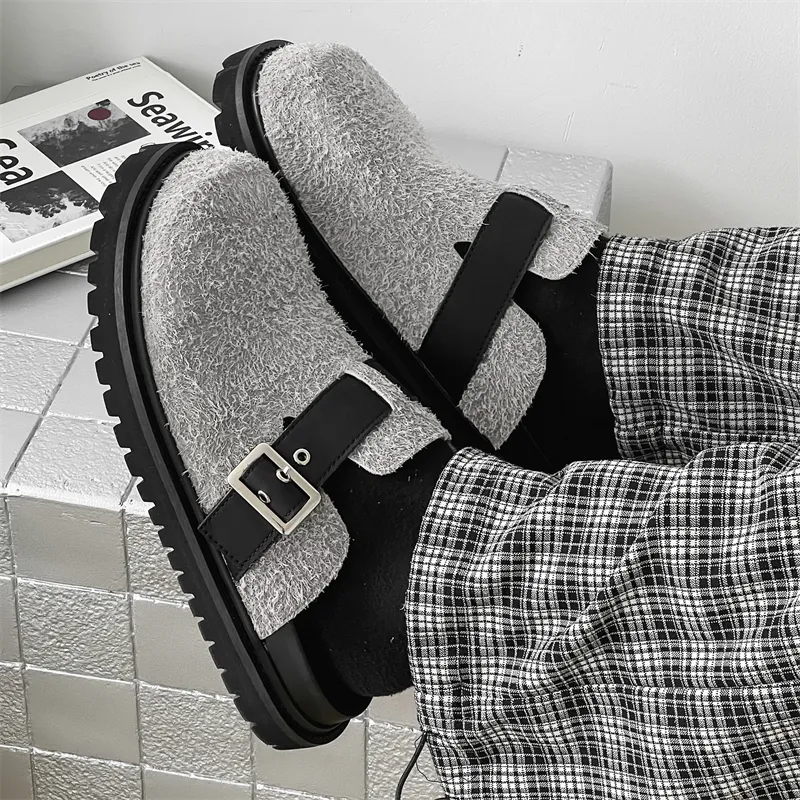 ZUWUDONG Quiet Abrasion Resistant Wrap toe Slippers Men's-9