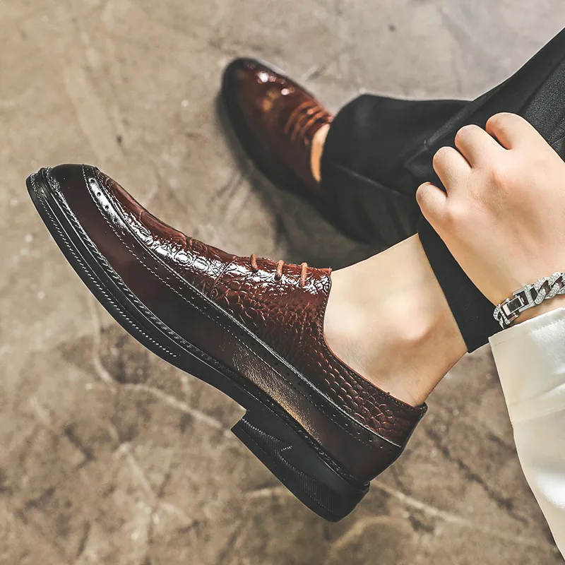 ZUWUDONG Dress Shoes Men's Black-7