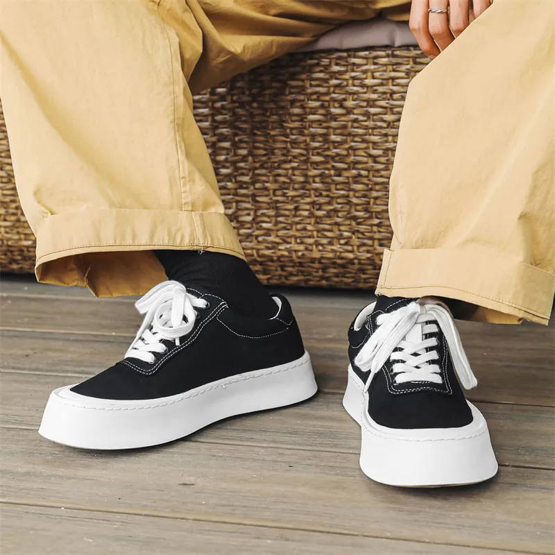 ZUWUDONG Wear-resistant And Lightweight Low-Top Skateboard Shoes Men's-2