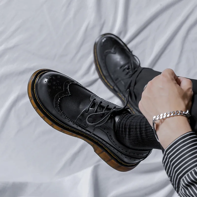 ZUWUDONG Dress Shoes Men's Black-5