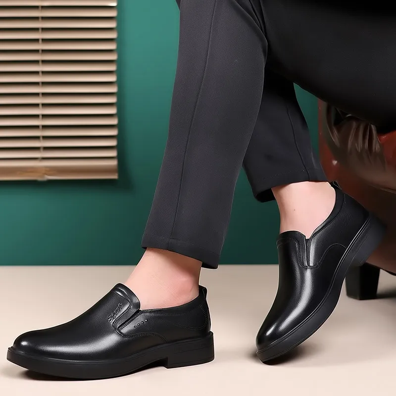 ZUWUDONG Dress Shoes Men's Black-4