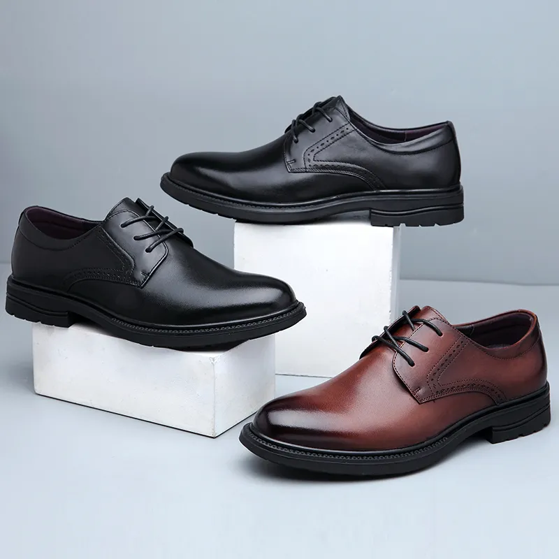 ZUWUDONG Dress Shoes Men's Black-2