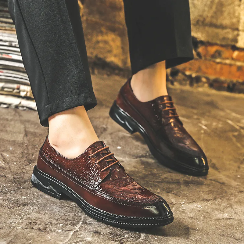 ZUWUDONG Dress Shoes Men's Black-9