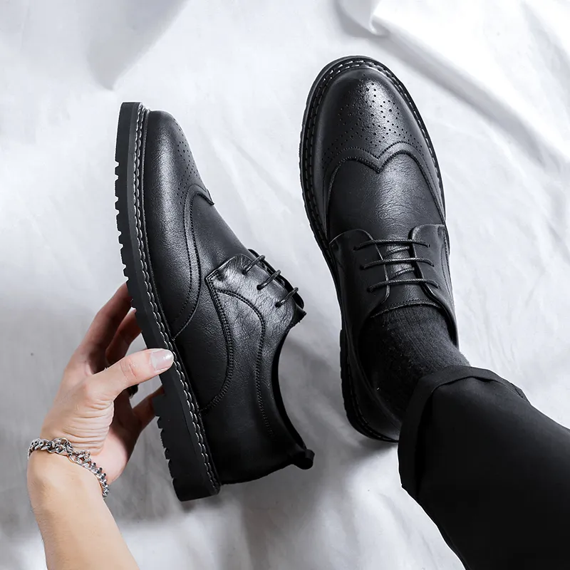 ZUWUDONG Dress Shoes Men's Black-7