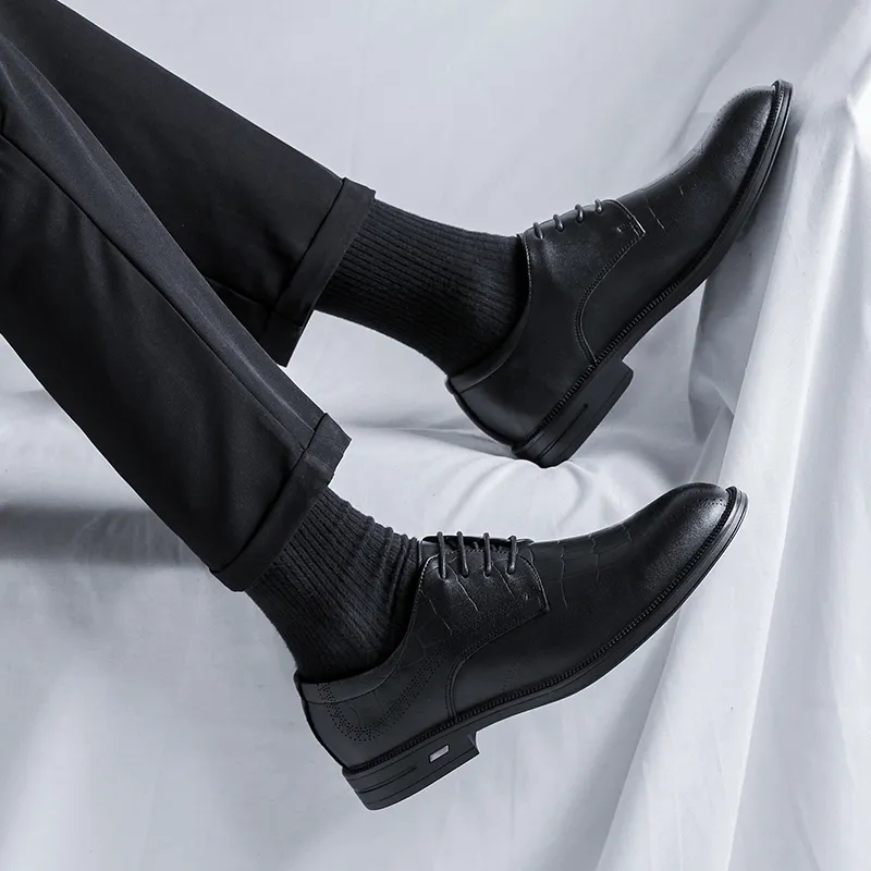 ZUWUDONG Dress Shoes Men's Black-8