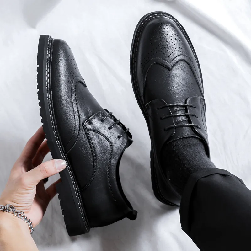ZUWUDONG Dress Shoes Men's Black-6