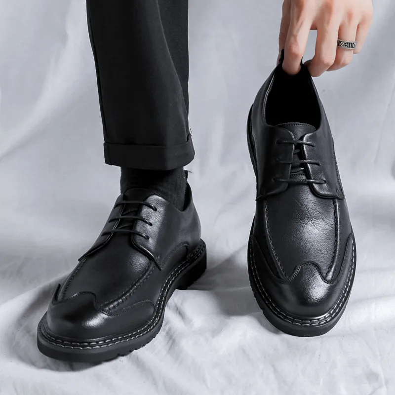 ZUWUDONG Dress Shoes Men's Black-5