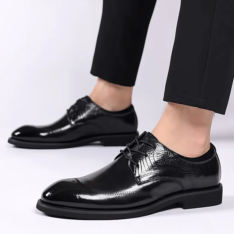 ZUWUDONG Dress Shoes Men's Black-5