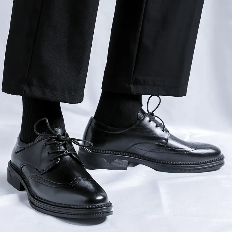 ZUWUDONG Dress Shoes Men's Black-12