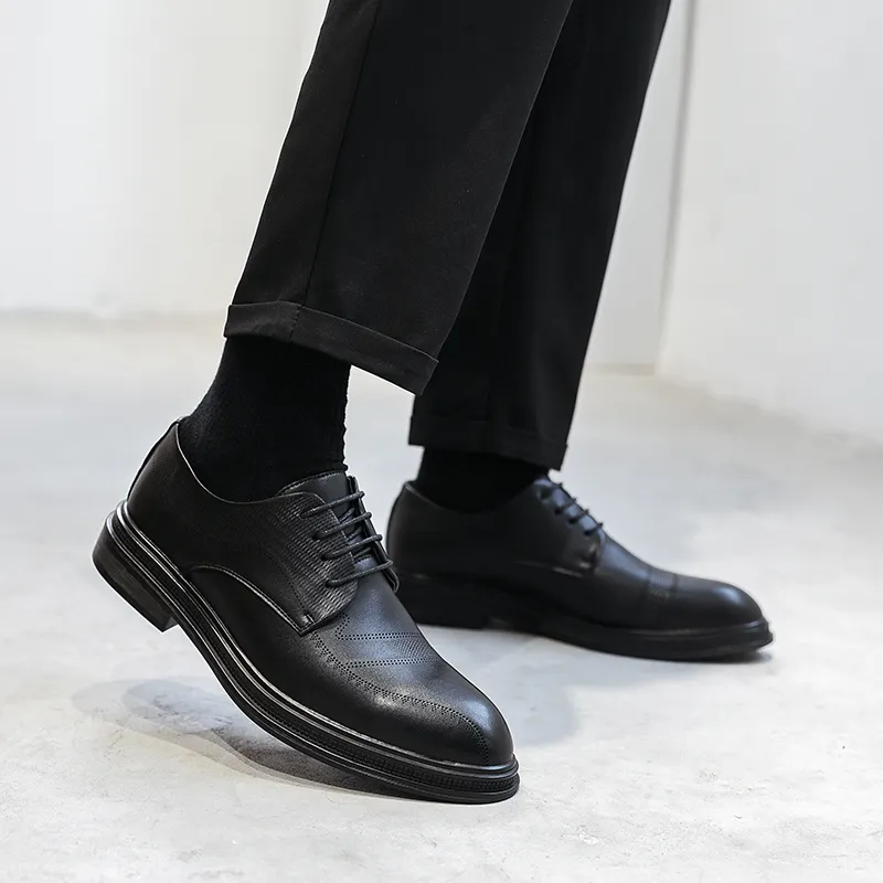 ZUWUDONG Dress Shoes Men's Black-7