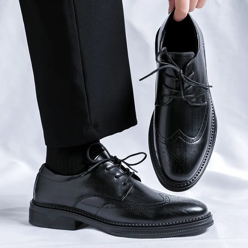 ZUWUDONG Dress Shoes Men's Black-7