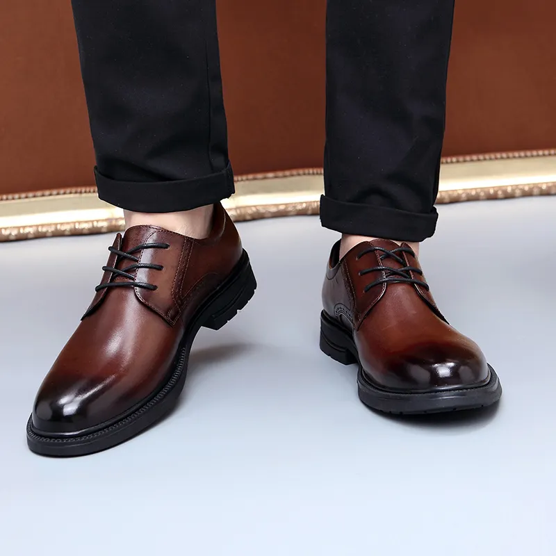 ZUWUDONG Dress Shoes Men's Black-8