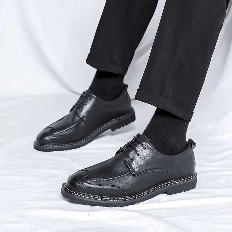 ZUWUDONG Dress Shoes Men's Black-6