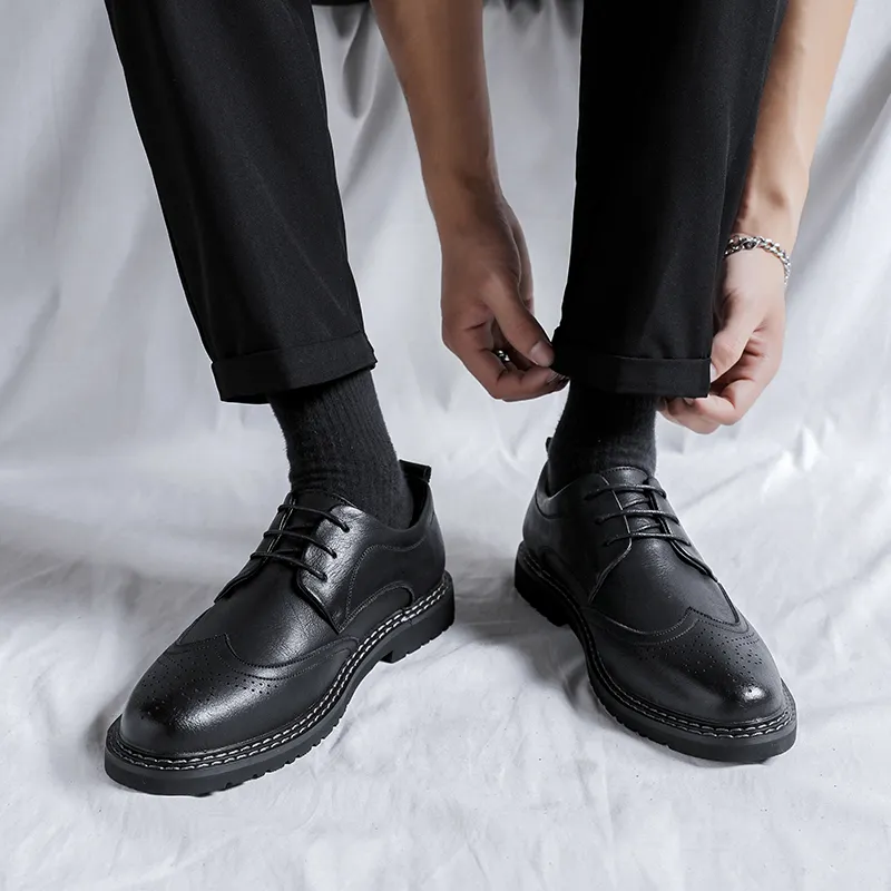 ZUWUDONG Dress Shoes Men's Black-12