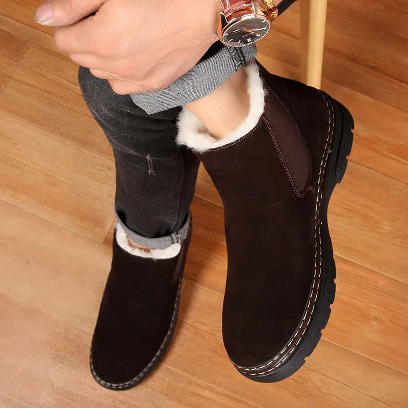 ZUWUDONG Short Chelsea Boots Men's-14