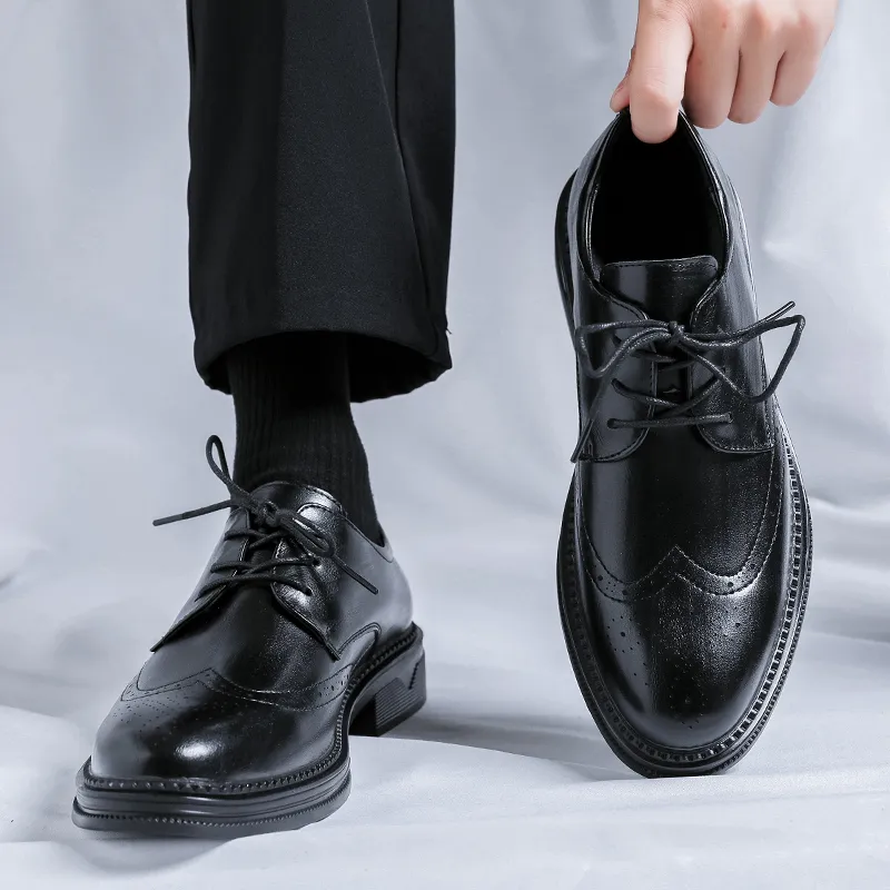 ZUWUDONG Dress Shoes Men's Black-6