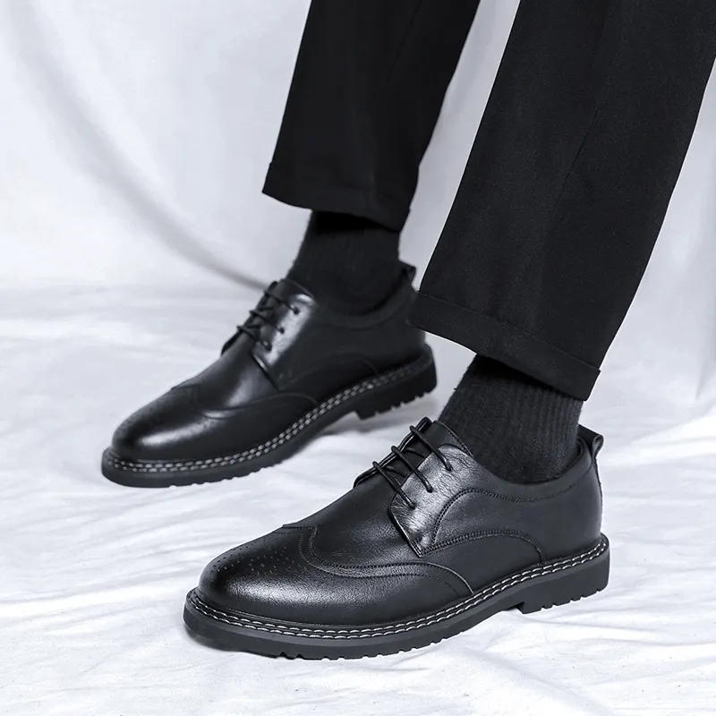 ZUWUDONG Dress Shoes Men's Black-8