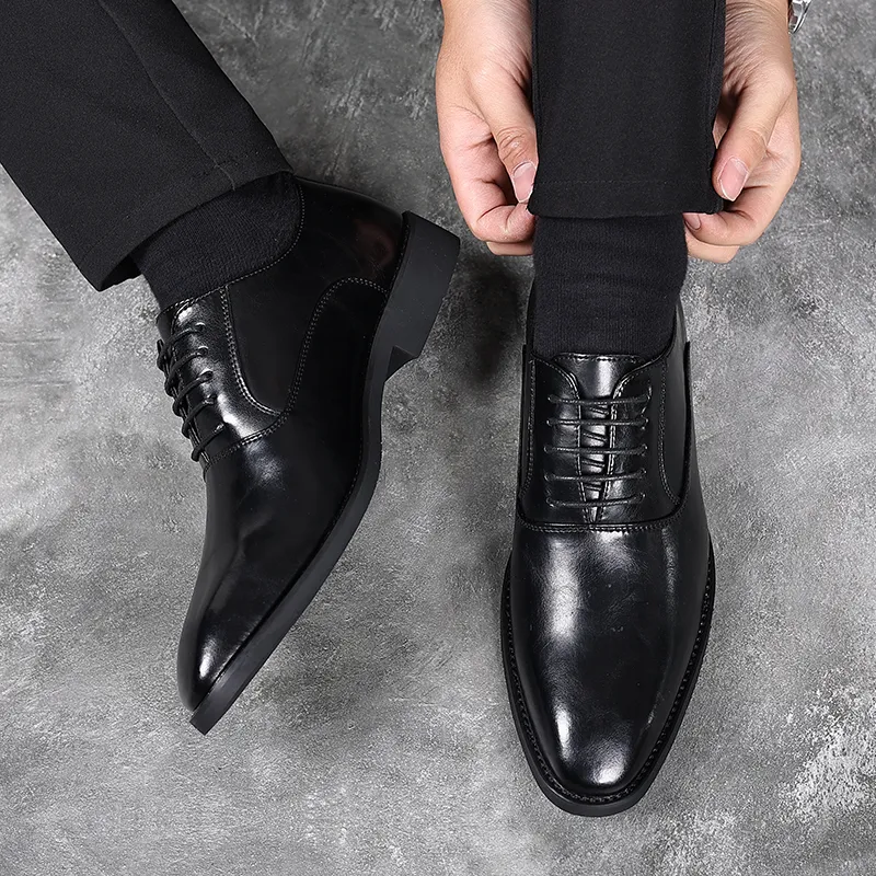 ZUWUDONG Dress Shoes Men's Black-8