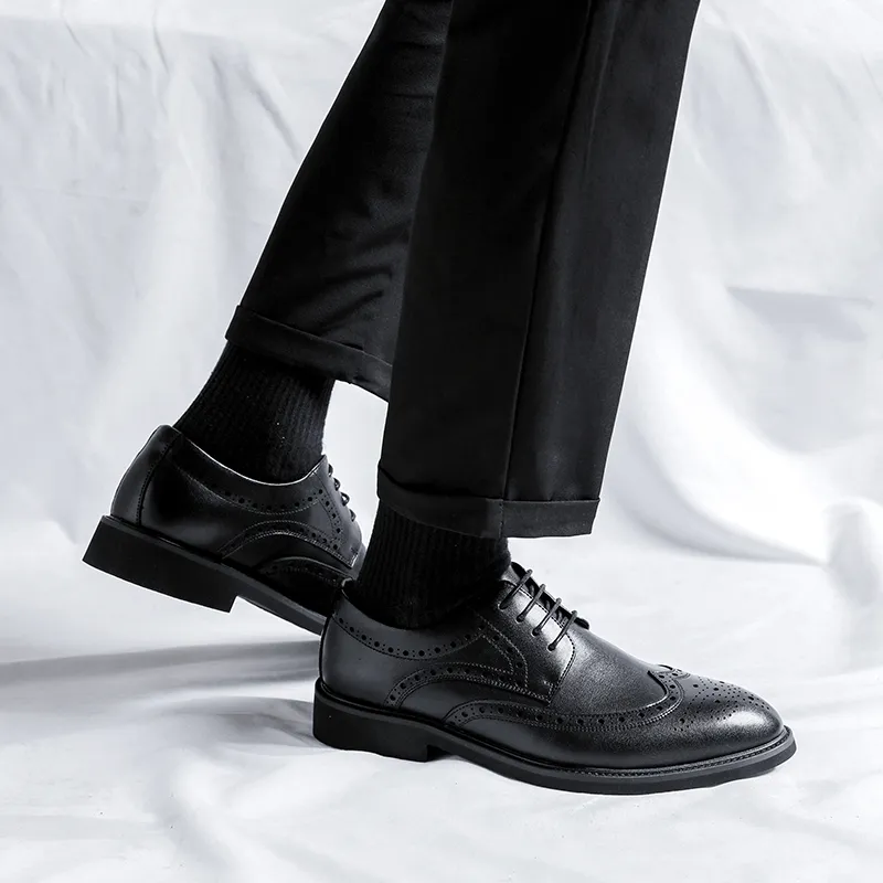ZUWUDONG Dress Shoes Men's Black-4