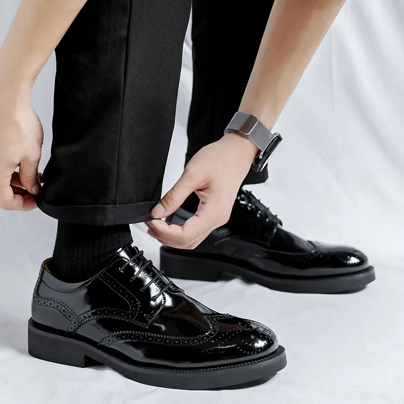 ZUWUDONG Dress Shoes Men's Black-9