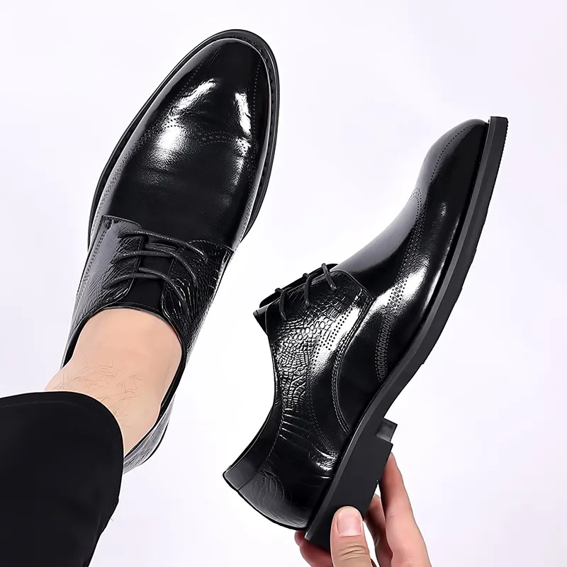 ZUWUDONG Dress Shoes Men's Black-7