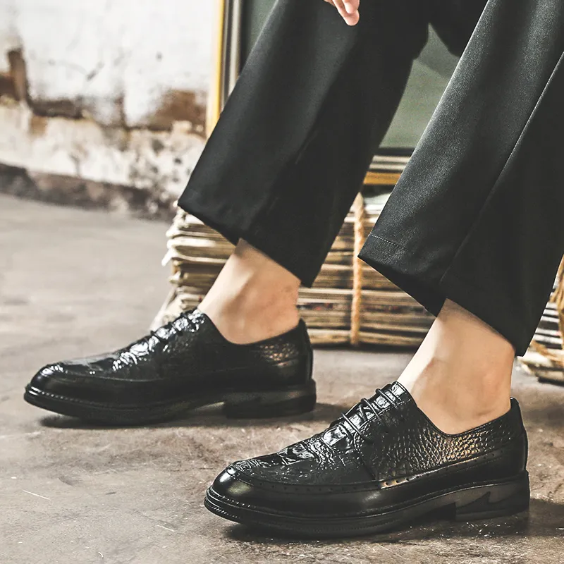 ZUWUDONG Dress Shoes Men's Black-2
