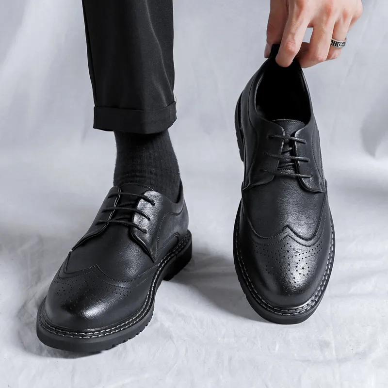 ZUWUDONG Dress Shoes Men's Black-5