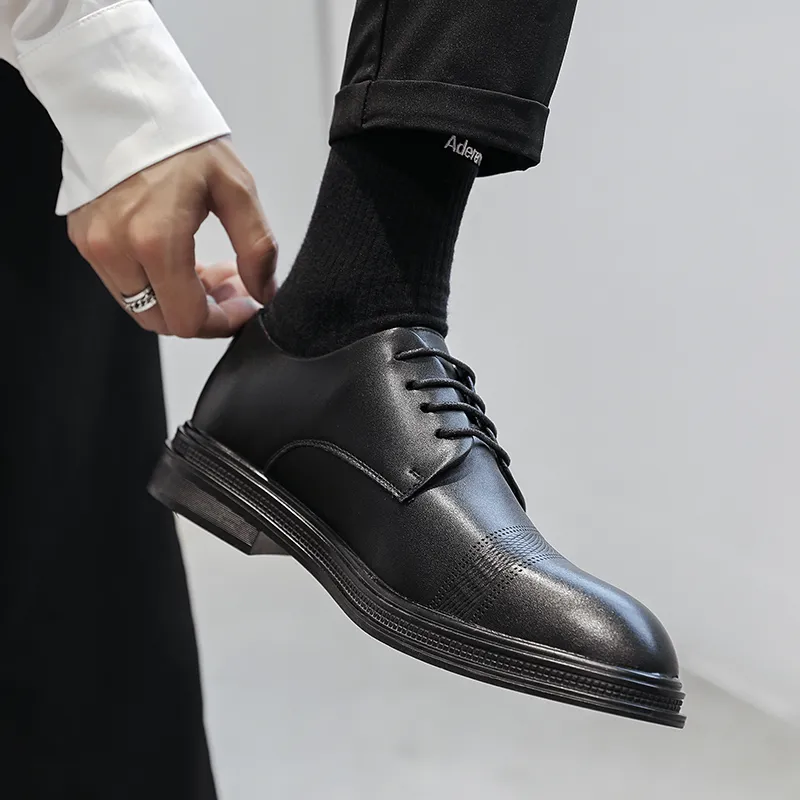ZUWUDONG Dress Shoes Men's Black-6